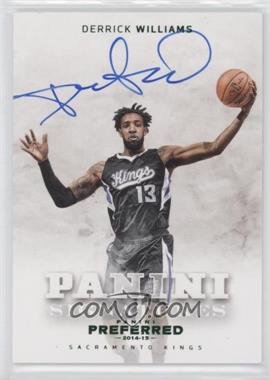 2014-15 Panini Preferred - [Base] - Green #423 - Panini Signatures - Derrick Williams /5