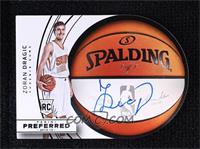 Roundball Die-Cut Autographs - Zoran Dragic #/1