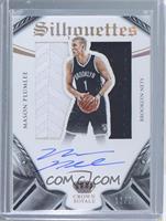 Silhouettes Autographs - Mason Plumlee #/25