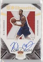 Rookie Silhouettes Autographs - K.J. McDaniels #/25