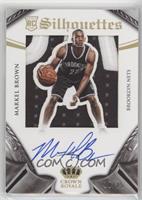 Rookie Silhouettes Autographs - Markel Brown #/25