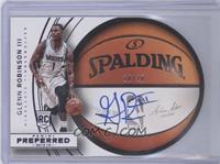 Roundball Die-Cut Autographs - Glenn Robinson III #/20