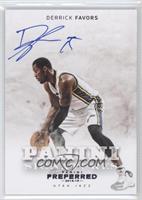 Panini Signatures - Derrick Favors #/20