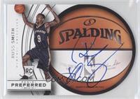 Roundball Die-Cut Autographs - Russ Smith #/99