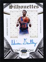 Silhouettes Autographs - Adrian Dantley #/60