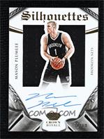 Silhouettes Autographs - Mason Plumlee #/60