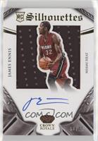 Rookie Silhouettes Autographs - James Ennis #/99