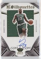 Rookie Silhouettes Autographs - James Young #/99