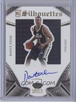 Rookie Silhouettes Autographs - Dante Exum #/99