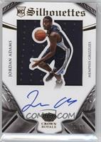 Rookie Silhouettes Autographs - Jordan Adams #/99