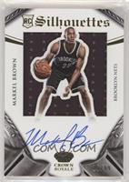Rookie Silhouettes Autographs - Markel Brown #/99
