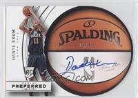 Roundball Die-Cut Autographs - Dante Exum #/35