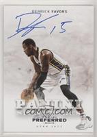 Panini Signatures - Derrick Favors #/30