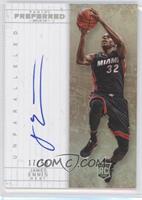 Unparalleled Rookies Autographs - James Ennis #/50