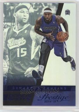 2014-15 Panini Prestige - [Base] - Bonus Shots Blue Premium #148 - DeMarcus Cousins /99