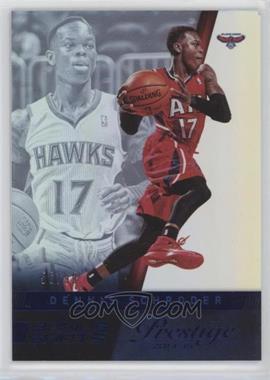 2014-15 Panini Prestige - [Base] - Bonus Shots Blue Premium #79 - Dennis Schroder /99 [EX to NM]