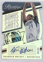 Brandan Wright #/49