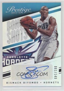 2014-15 Panini Prestige - Bonus Shots Autographs - Premium #87 - Bismack Biyombo /149