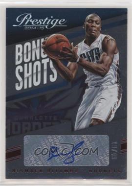 2014-15 Panini Prestige - Bonus Shots Autographs - Red Plus #87 - Bismack Biyombo /49