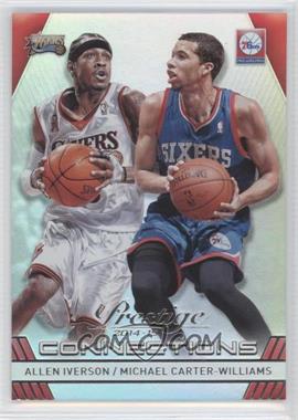 2014-15 Panini Prestige - Connections - Premium #4 - Allen Iverson, Michael Carter-Williams