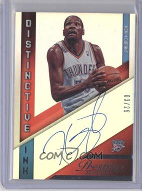 2014-15 Panini Prestige - Distinctive Ink Signatures Premium #13 - Kevin Durant /25