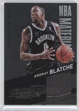 2014-15 Panini Prestige - NBA Materials - Plus #1 - Andray Blatche /99