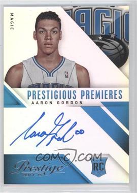 2014-15 Panini Prestige - Prestigious Premieres Signatures - Premium #PP-AG - Aaron Gordon