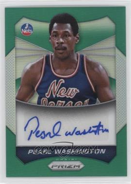 2014-15 Panini Prizm - Autographs - Green Prizm #70 - Pearl Washington