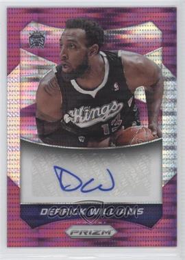 2014-15 Panini Prizm - Autographs - Purple Pulsar Prizm #49 - Derrick Williams /49