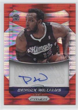 2014-15 Panini Prizm - Autographs - Red Pulsar Prizm #49 - Derrick Williams /149