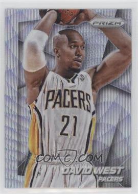 2014-15 Panini Prizm - [Base] - Blue Wave Prizm #21 - David West