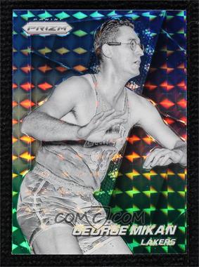 2014-15 Panini Prizm - [Base] - Blue and Green Mosaic Prizm #158 - George Mikan