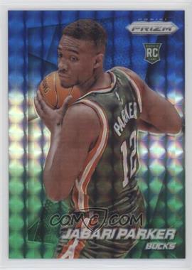 2014-15 Panini Prizm - [Base] - Blue and Green Mosaic Prizm #252 - Jabari Parker