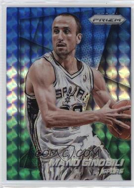 2014-15 Panini Prizm - [Base] - Blue and Green Mosaic Prizm #68 - Manu Ginobili