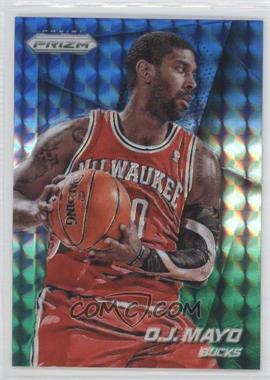 2014-15 Panini Prizm - [Base] - Blue and Green Mosaic Prizm #90 - O.J. Mayo