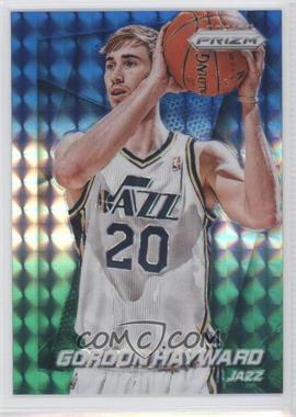 2014-15 Panini Prizm - [Base] - Blue and Green Mosaic Prizm #93 - Gordon Hayward