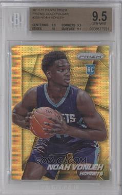 2014-15 Panini Prizm - [Base] - Gold Pulsar Prizm #259 - Noah Vonleh /10 [BGS 9.5 GEM MINT]