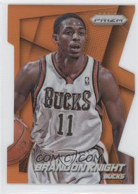 2014-15 Panini Prizm - [Base] - Orange Die-Cut Prizm #49 - Brandon Knight /139