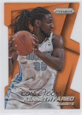 2014-15 Panini Prizm - [Base] - Orange Die-Cut Prizm #66 - Kenneth Faried /139