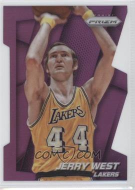 2014-15 Panini Prizm - [Base] - Purple Die-Cut Prizm #211 - Jerry West /139