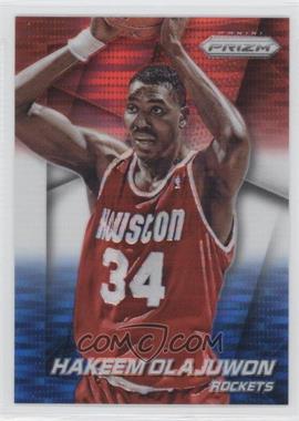 2014-15 Panini Prizm - [Base] - Red White and Blue Pulsar Prizm #153 - Hakeem Olajuwon