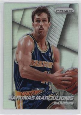 2014-15 Panini Prizm - [Base] - Silver Prizm #208 - Sarunas Marciulionis