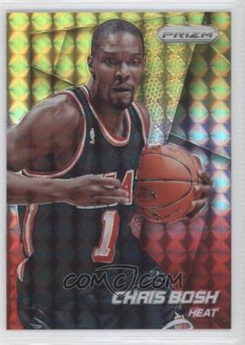 2014-15 Panini Prizm - [Base] - Yellow and Red Mosaic Prizm #119 - Chris Bosh