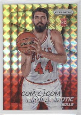 2014-15 Panini Prizm - [Base] - Yellow and Red Mosaic Prizm #300 - Nikola Mirotic