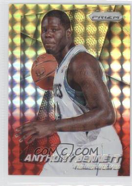 2014-15 Panini Prizm - [Base] - Yellow and Red Mosaic Prizm #97 - Anthony Bennett