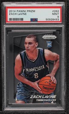 2014-15 Panini Prizm - [Base] #262 - Zach LaVine [PSA 9 MINT]