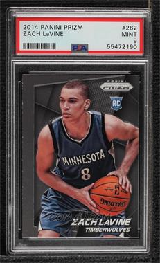 2014-15 Panini Prizm - [Base] #262 - Zach LaVine [PSA 9 MINT]