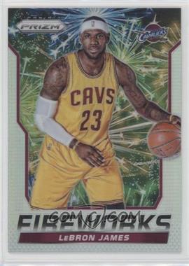 2014-15 Panini Prizm - Fireworks Prizm #4 - LeBron James