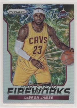 2014-15 Panini Prizm - Fireworks Prizm #4 - LeBron James