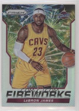 2014-15 Panini Prizm - Fireworks Prizm #4 - LeBron James